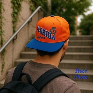 Vintage Florida Gators Collegiate Snapback Baseball Football Cap NWT